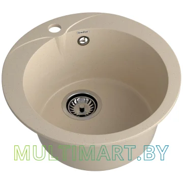 Кухонная мойка GranFest Rondo GF-R480 (кашемир)